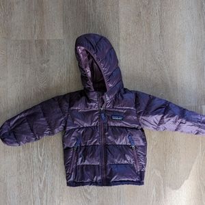 Patagonia down jacket, 12-18 months